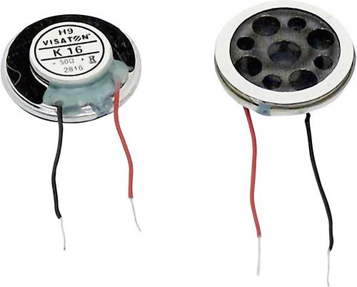 Visaton K 16 - 8 Ohm 0.63 Zoll 1.6cm Kleinlautsprecher 0.5W 8Ω
