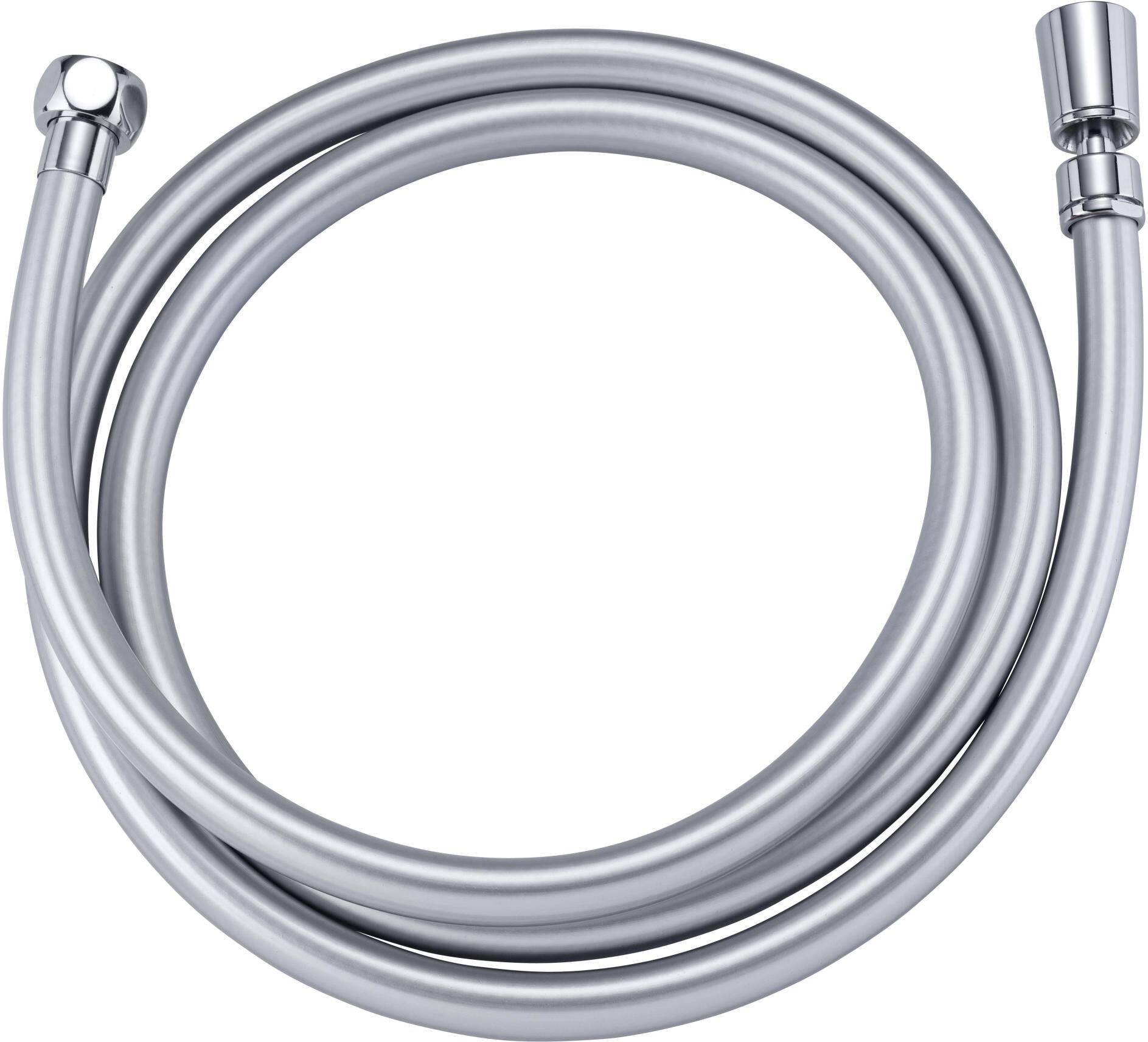 Brauseschlauch DIAQUA, grau, L:0,18m, Kunststoff, Schläuche, Brauseschlauch grau 0,18m