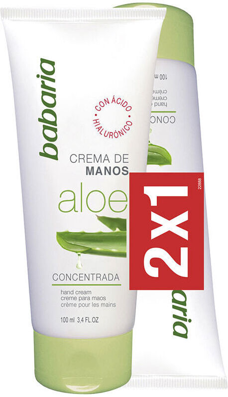 Babaria Aloe Vera Crema de Manos 2 x 100 ml