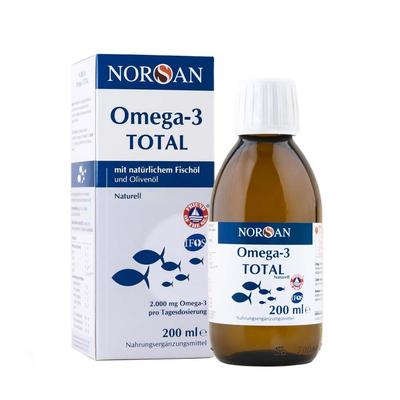 Norsan Omega-3 Total Naturell flüssig 200 ml Flüssigkeit
