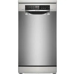 Bosch Hausgeräte Serie 6 SPS6EMI21E, Geschirrspüler Freistehend, Silber