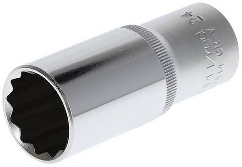 Gedore red Steckschlüsseleinsatz - Antriebsvierkant 1/2 '' - Abtrieb 12-kant - Schlüsselweite 24 mm - Einsatz-Ø 2 28 mm - Einsatz-Ø 2 32 mm - Prei