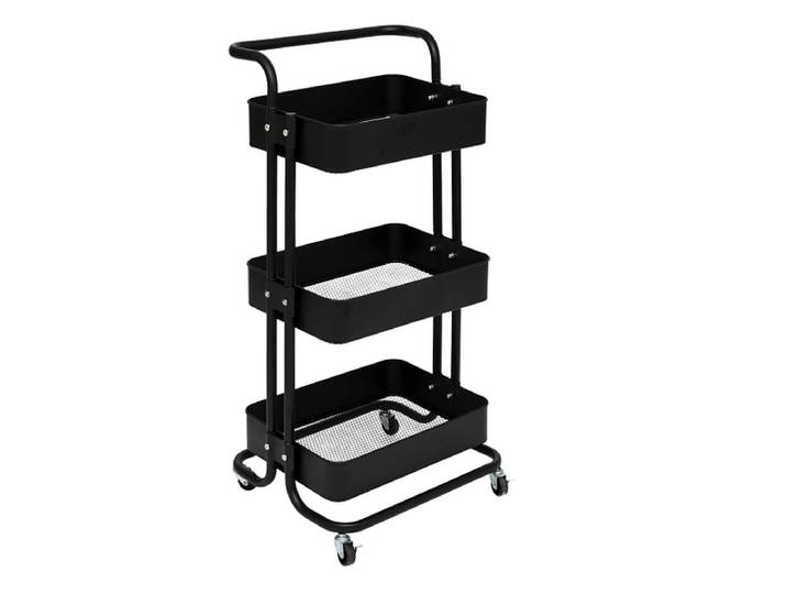 5 FIVE SIMPLY SMART Servierwagen BLACK EDITION 37 cm x 44.8 cm x 86 cm