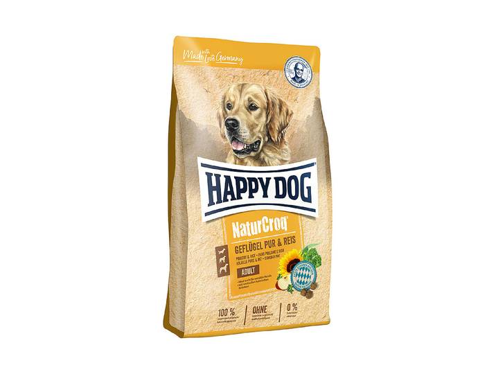 Happy Dog NaturCroq Geflügel Pur & Reis 4 kg