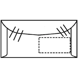 Neutral, Briefumschlag, BRIEFUMSCHLAEGE DIN C65 1000 mit Folienfenster (C6/5, 1000x)