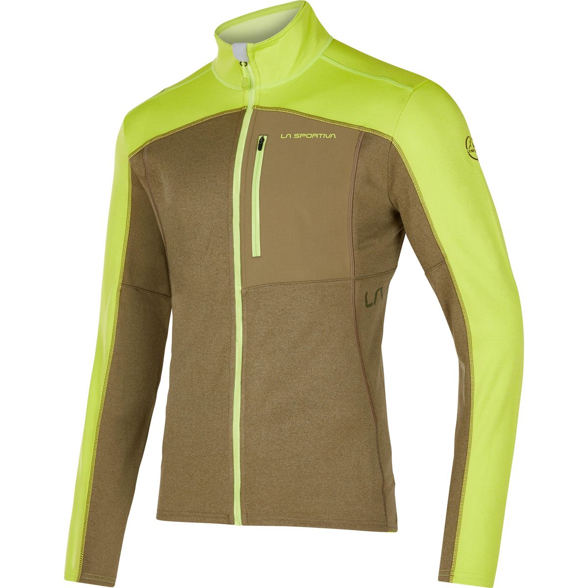 La Sportiva Elements Jacket Men turtle/lime punch (731729) XL L68731729-XL
