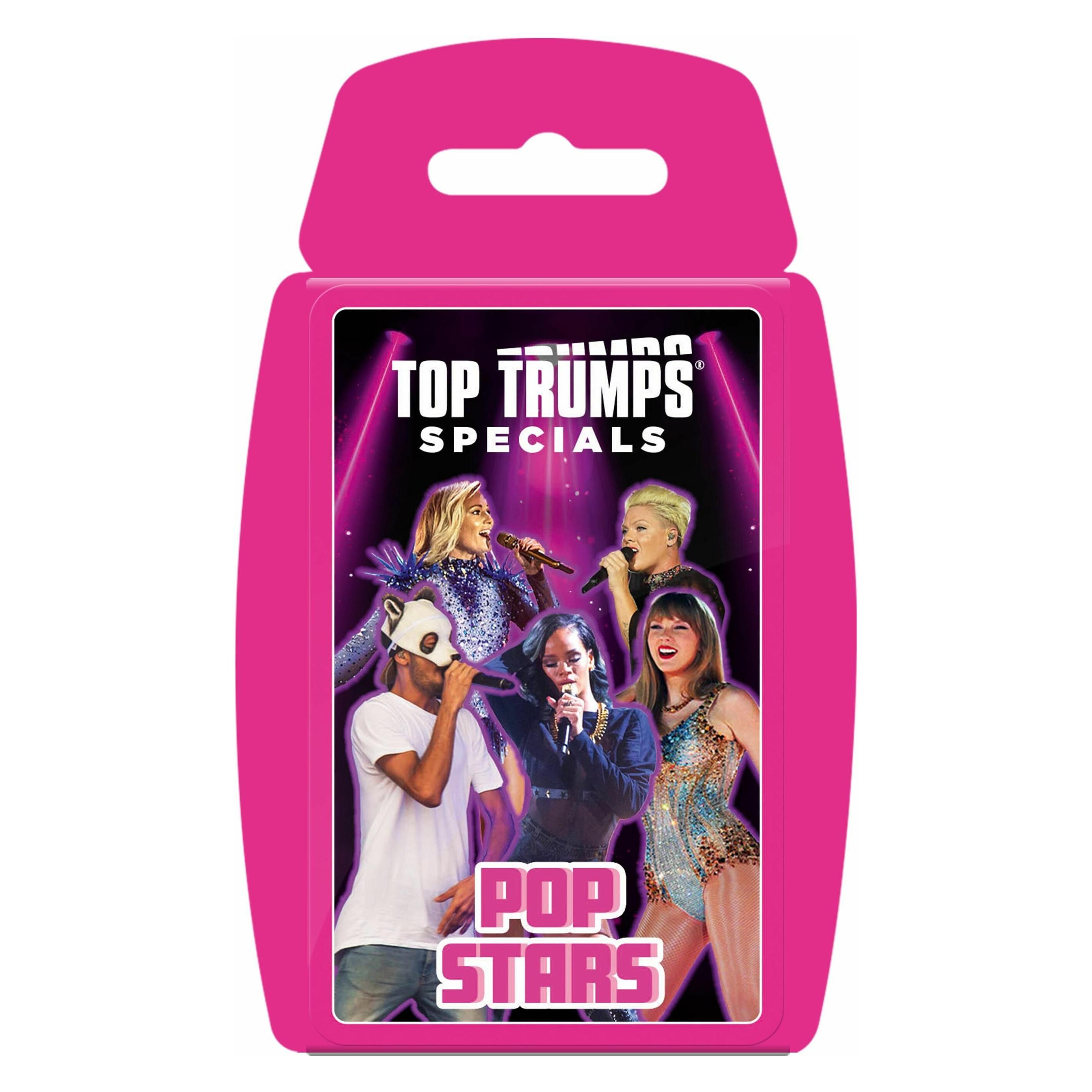 Magni Kartenspiel Top Trumps Popstars (Deutsch, 2 Spieler) (WIN60776)