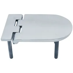 Scharnier mit Gewinde, A4, 103x65mm, M6x45mm