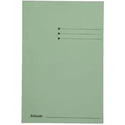 Esselte, Mappe, Dreiflügelmappe 1032308 Folio Karton 235 mm x 350 mm Grün (Folio, 50x)