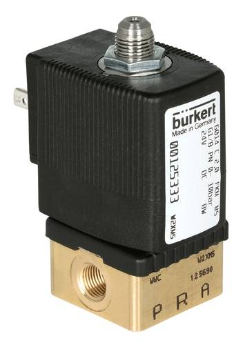 Bürkert Hubankerventil 126139 6014 110V G 1/4, G 1/8 Nennweite (Details) 2mm Direktwirkend 1St.