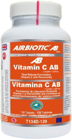Airbiotic Vitamin C Complex 1000mg 120 Capsules