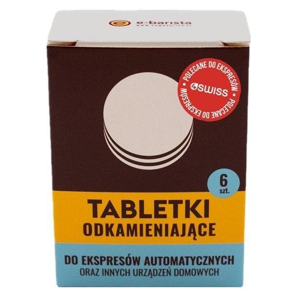 4Swiss tabletki odkamieniające do ekspresów do kawy 6 szt. (by E-barista) (5905982816265)