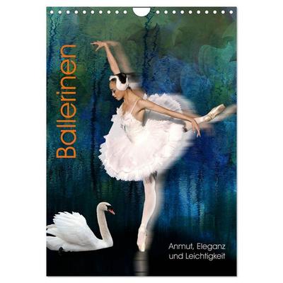 Ballerinen - Anmut, Eleganz und Leichtigkeit (Wandkalender 2026 DIN A4 hoch), CALVENDO Monatskalender