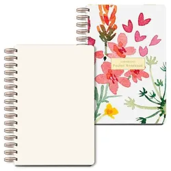 LUMA KARTENEDITION Notizbuch »Pocket Flower« blanko A5 100 Seiten mehrfarbig, 11x17.5 cm