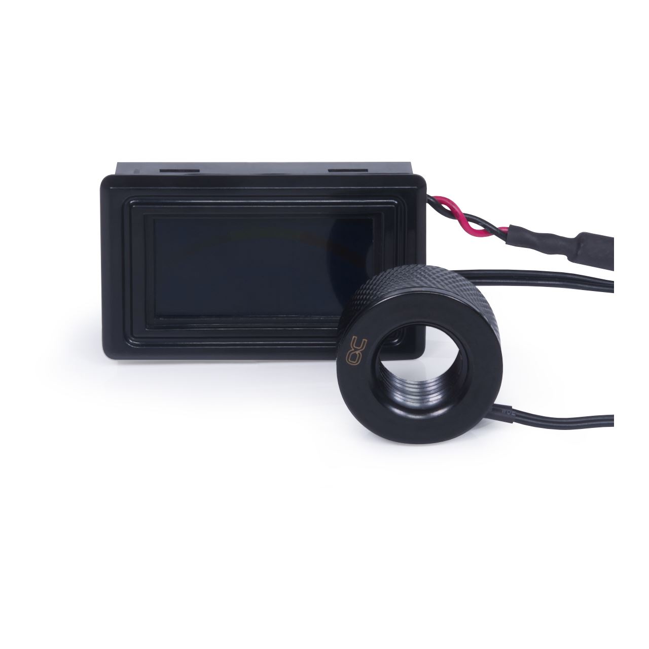 Alphacool Core Temperatursensor G1/4 IG/IG mit C/F Display - Deep Black