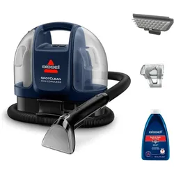 Bissell SpotClean Mini, Polsterreiniger + Teppichreiniger, Transparent, Schwarz, Blau