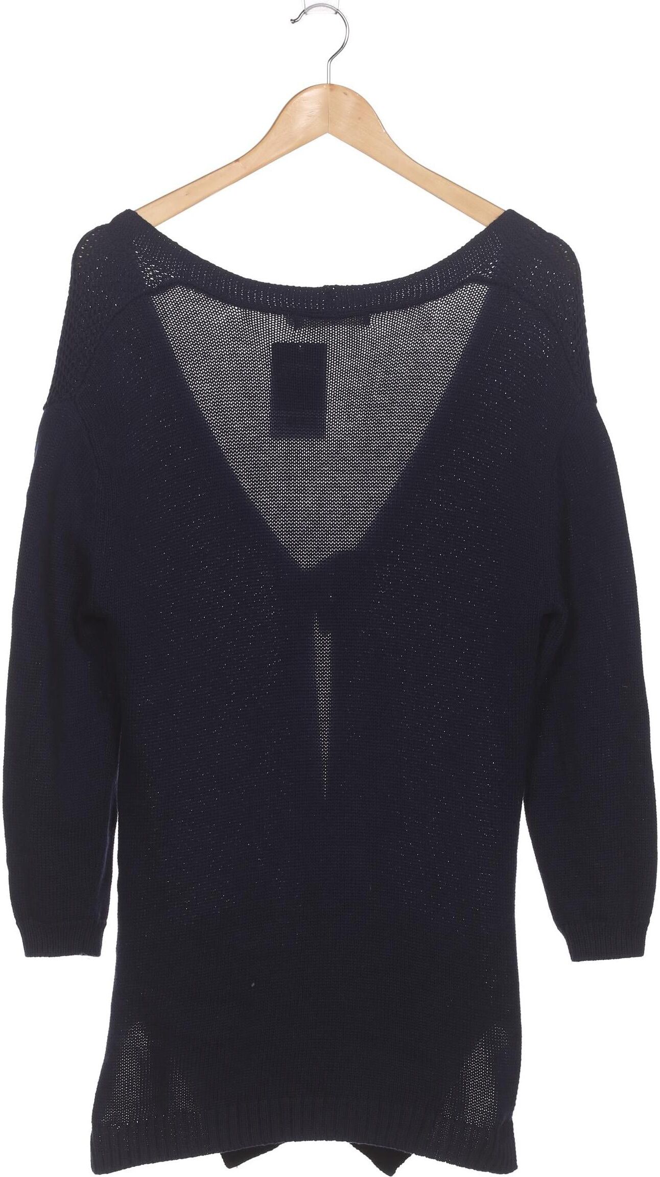 nice things Damen Strickjacke, Marineblau, Gr. S, Baumwolle - Second Hand