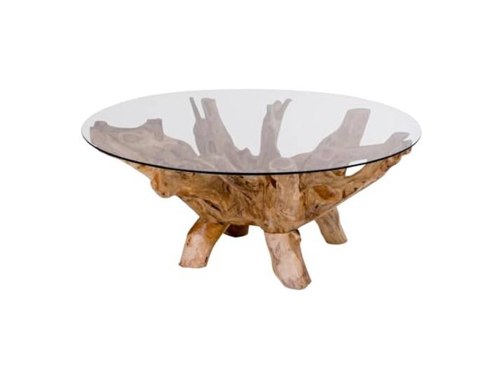 möbelando Couchtisch >Amazon< in Natur, Teak - 110x50x110cm (BxHxT)