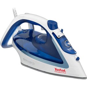 Tefal Bügeleisen Easygliss Plus, FV5736, 2500 Watt, 45 g/min Dauerdampf, 220 g Dampfstoß, Duriliumsohle, 270 ml