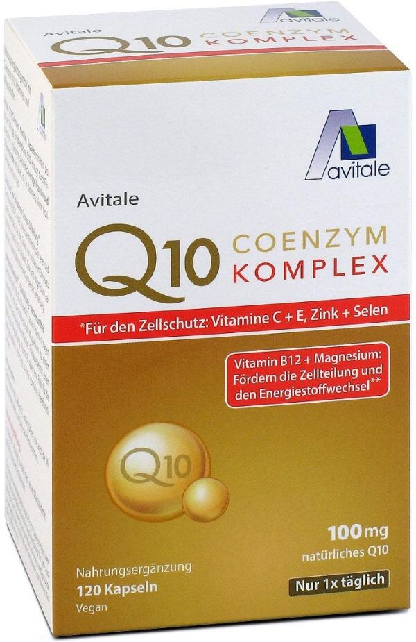 Avitale Coenzym Q10 100 mg Kapseln+vitamine+mineralstoffe