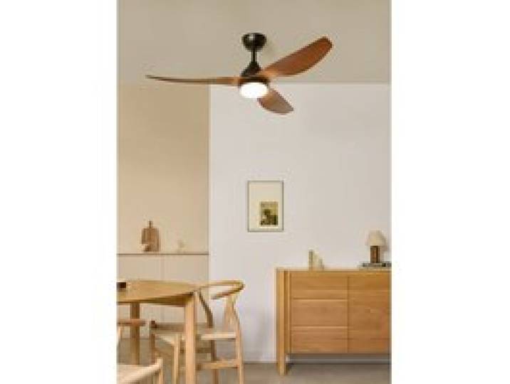 WIND BALANCE Ventilateur de plafond silencieux 40 W Ø 132 cm avec éclairage