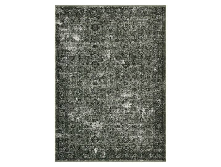 Tapis de Salon 160 x 230 cm Tapis Vintage Oriental Lavable Antidérapant Tapis de Sol pour Chambre Bureau Chambre Enfant Vert
