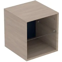 Geberit One Seitenelement 505079005 45x49,2x47cm, Eiche/Melamin Holzstruktur