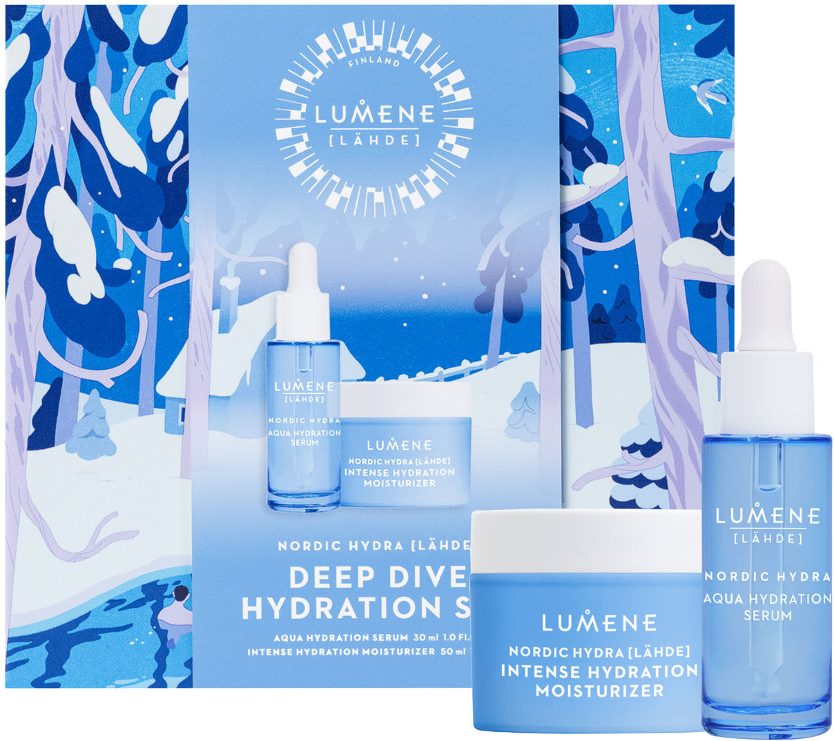 LUMENE Lähde Nordic Hydra Deep Dive Hydration Gift Set