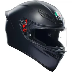 AGV, Motorradhelm, K1 S Mono Integralhelm Matt-Schwarz XXL (XXL, 63 - 64 cm)