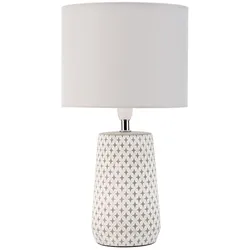 Paulmann Pauleen Tischleuchte Pretty Purity  E14   max. 20W Weiß#Grau 48215