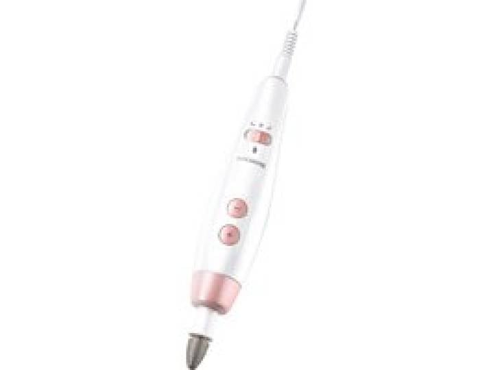 SILVERCREST® PERSONAL CARE Kit manucure et pédicure »SMPS 7 E1«, avec 7 embouts en saphir et feutre. (rose)