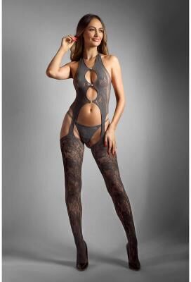 Fantasy Lingerie Worth The Wait Bodystocking & G-String