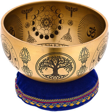 Thomann Tibetan Fine Engraved Bowl 45