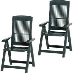 Progarden Tampa SET 2x Kl-Ses grün M73529 Gartenmöbel-Set Grün