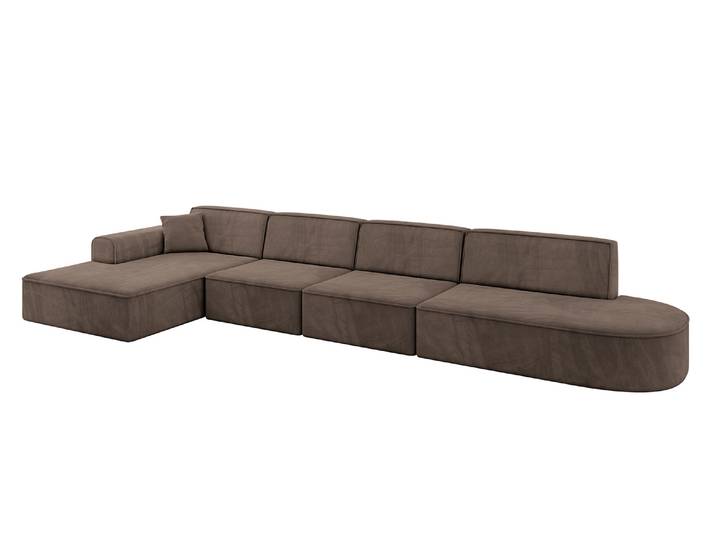 Ecksofa IREA-L3-v3 Braun - Dream Velvet 202.37