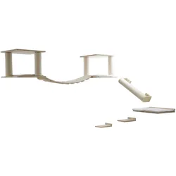 Kerbl Katzenspielplatz Top XL (85 cm, Natural, White), Katzenbaum