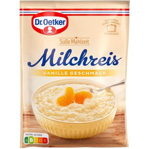 Dr.Oetker Milchreis mit Vanille Geschmack, zum Aufkochen, für ca. 2 Portionen, 125g