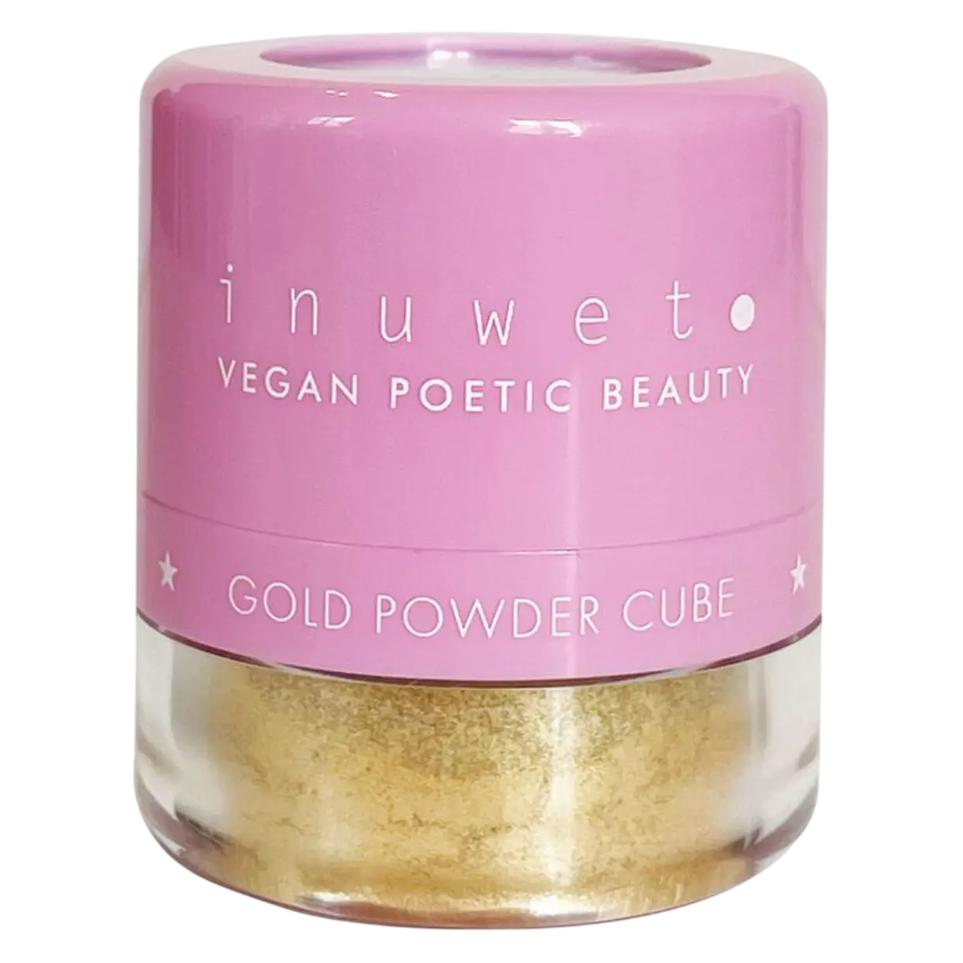 Inuwet Gold Powder Cube, vegan, Glow & Illuminating, loses Highlighter-Puder, 3,5 g (Highlighter) (74847749)