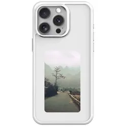 iPhone 15 Pro Max Schutzhülle mit NFC-basiertem Display für Bildanzeige