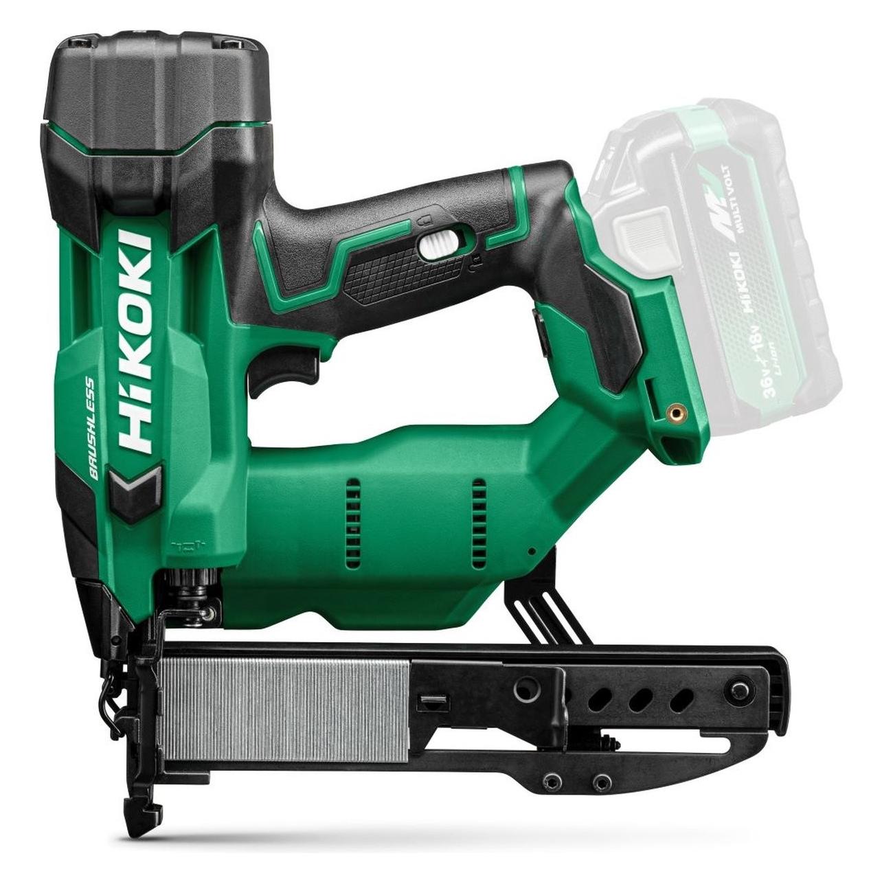 Hikoki N1804DAW4Z Schnurloses Heftgerät 12-40mm 18 Volt ohne Batterien und Ladegerät (Nagelpistole) (N1804DAW4Z)