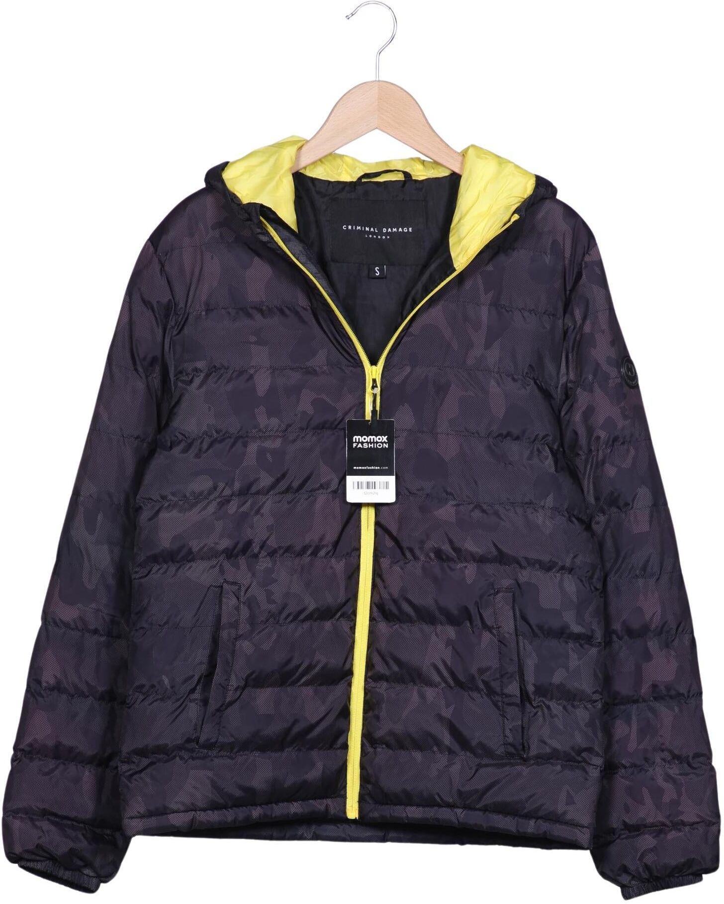 Criminal Damage Herren Jacke, Neon, Gr. S, Synthetik - Second Hand