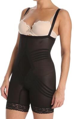 Plus Size Women's Body Briefer Firm Shaping by Rago in Black (Size L)