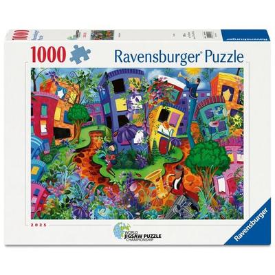Erwachsenenpuzzle 1000 Teile - Marienkäferweg