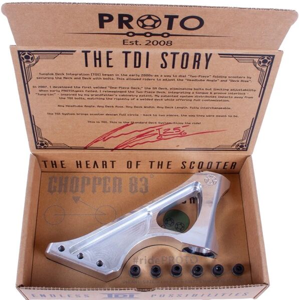 Proto Chopper Nex Stunt Scooter Neck (Raw - 85°)