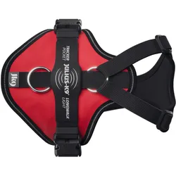 Julius-K9 K9 Longwalk light sele w/trackerpocket,Red,XS (XS, Hund, Spazieren), Halsband + Leine