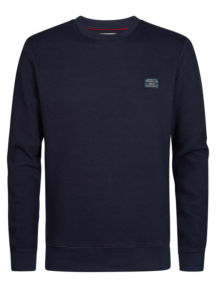 Petrol Industries Sweatshirt in Dunkelblau - M