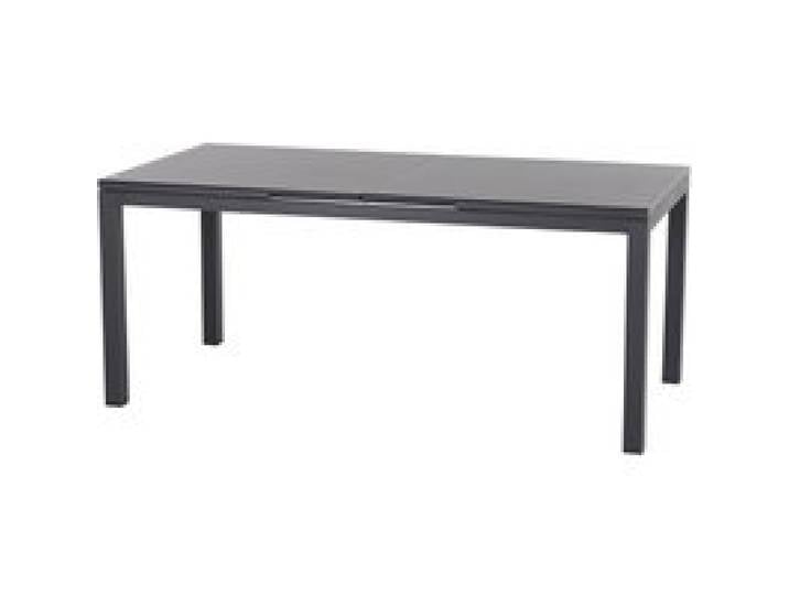 B-Ware: Siena Garden Miros Ausziehtisch, anthrazit matt/dark concrete, Alu/Glas, 180/240 x 90 cm, Tischplatte mit Keramikpulver