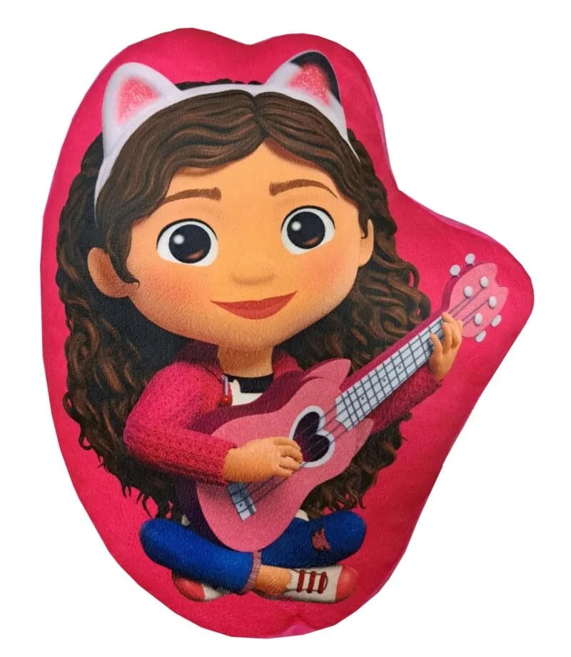 Gabby's Dollhouse vormkussen voor kinderen, polyester, 40 cm