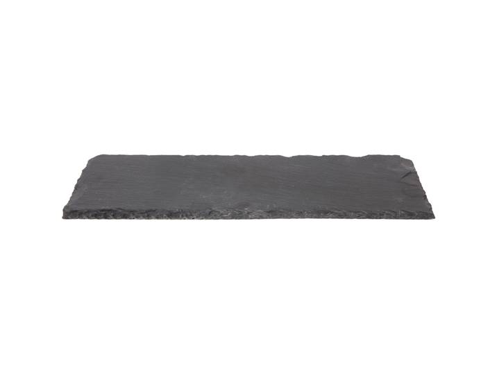 Schieferplatte Wanda schwarz Schiefer Rechteckig B 40 cm - Schieferplatte