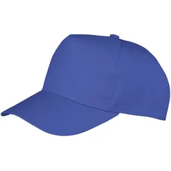 Result Kinder 5-Panel Kappe Klassische Cap RC084J royal one size